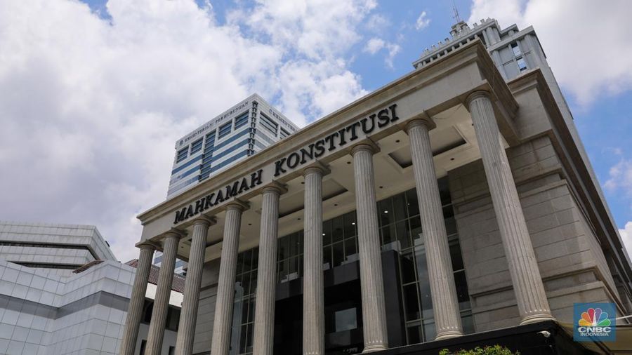 Gedung Mahkamah Konstitusi RI. (CNBC Indonesia/Faisal Rahman)