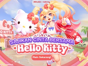 Hello Cafe Gandeng Sanrio, Bawa Hello Kitty ke Dalam Game