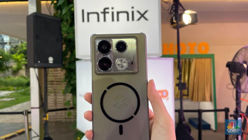 Infinix Note 40 dan 40 Pro. (CNBC Indonesia/Rindi Salsabilla)