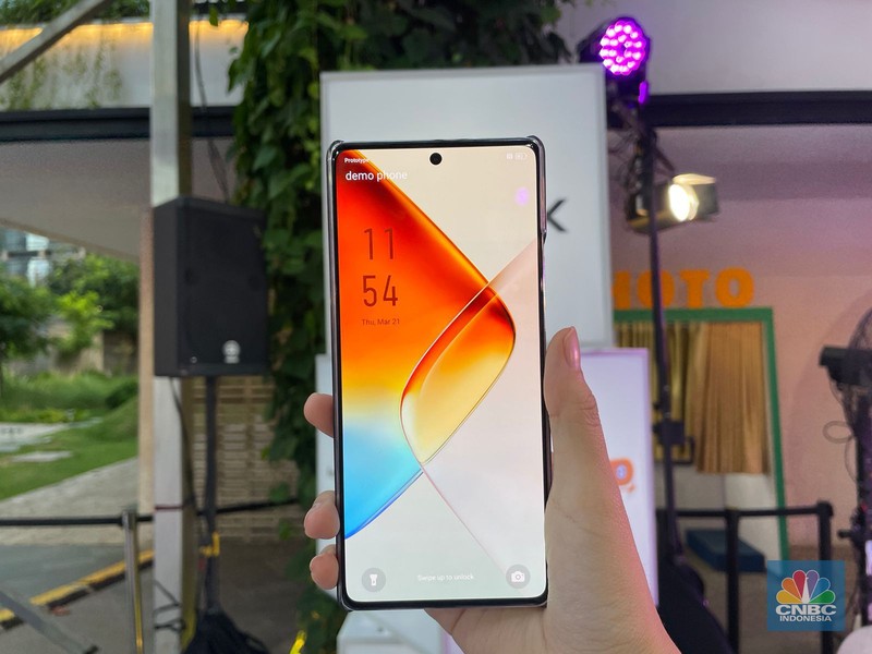 Infinix Note 40 dan 40 Pro. Infinix Note 40 dan 40 Pro. (CNBC Indonesia/Rindi Salsabilla)