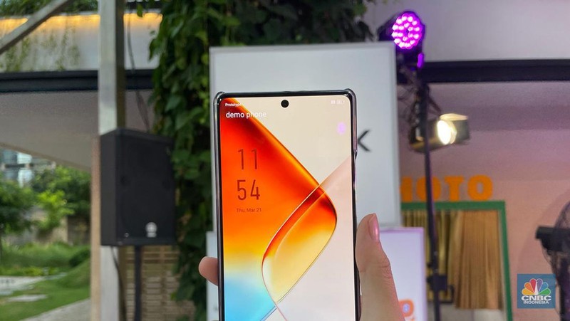 Infinix Note 40 dan 40 Pro. (CNBC Indonesia/Rindi Salsabilla)