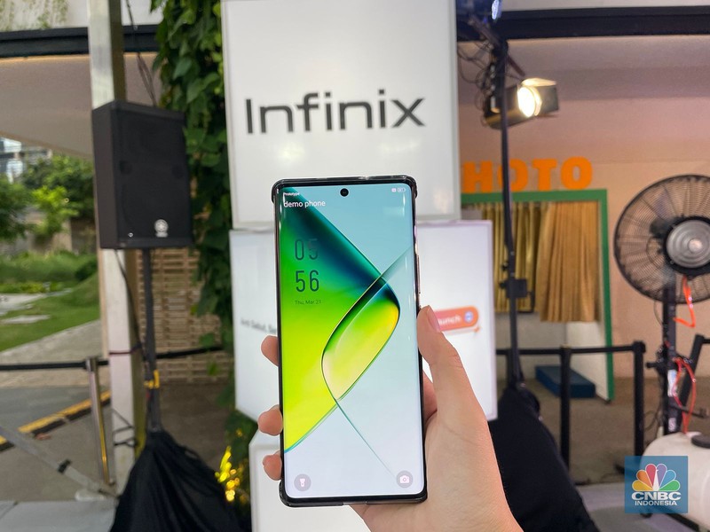 Infinix Note 40 dan 40 Pro. Infinix Note 40 dan 40 Pro. (CNBC Indonesia/Rindi Salsabilla)