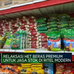Video: Jokowi Setujui Perpanjangan Relaksasi HET Beras Premium