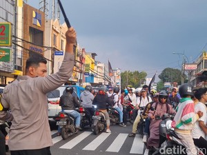 Konvoi Geng Motor Bikin Macet Kota Bogor, Kapolresta Langsung Bubarkan!