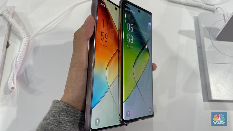 Infinix Note 40 dan 40 Pro. (CNBC Indonesia/Rindi Salsabilla)