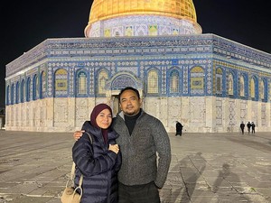 Meisya Siregar Sampai di Al-Aqsa, Susah Sedekah hingga Sambutan Orang Palestina
