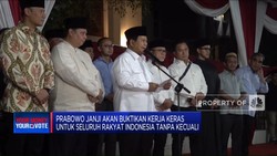 Video: Menang Pilpres, Prabowo Janji Rangkul Pendukung Paslon 1 dan 3