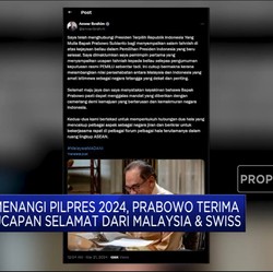 Video: Prabowo Terima Ucapan Selamat Dari Malaysia & Swiss