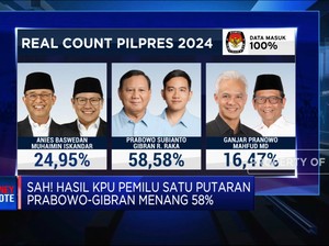 Video: Sah! KPU Umumkan Pasangan Prabowo-Gibran Menang Pilpres 2024