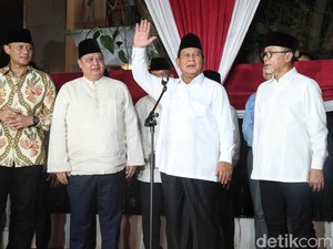 Pernyataan Lengkap Prabowo Setelah Dinyatakan Menang Pilpres 2024