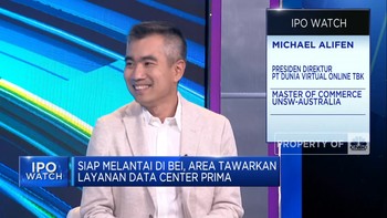 Video: Tawarkan Data Center Prima, AREA Percaya Diri Melantai di BEI