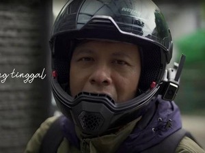Canggihnya Helm Ariel Noah yang Dipakai Touring Bareng Teman SMA