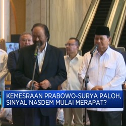 Video: Prabowo-Surya Paloh Mesra, Nasdem Mulai Merapat?