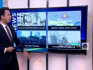 Video: AS Desak Gencatan Senjata di Gaza Hingga Kilang Minyak Baru RI