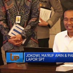 Video: Jokowi, Ma'ruf Amin & Para Menteri Lapor SPT