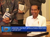 Video: Jokowi, Ma'ruf Amin & Para Menteri Lapor SPT