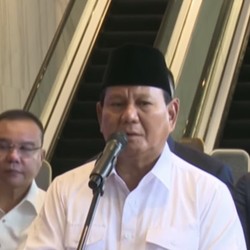Terima Kasih Prabowo kepada Paloh yang Ucapkan Selamat Menang Pilpres