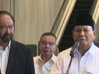 Terima Kasih Prabowo kepada Paloh yang Ucapkan Selamat Menang Pilpres
