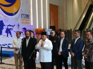 Prabowo: Rakyat Ingin Pemimpin Rukun, Sesudah Persaingan Saatnya Kerja Sama