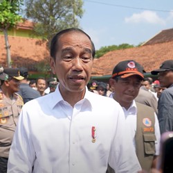 Jokowi Cek Banjir di Demak: Hujan Sangat Ekstrem, Tanggul Jebol