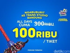Promo Hemat! Ngabuburit Seru Cuma Rp100.000 di Trans Studio Bandung