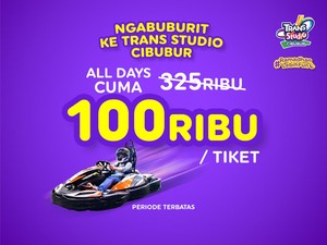 Puasa Anti Lemes, Ngabuburit di Trans Studio Cibubur Sekarang Cuma Rp 100.000!