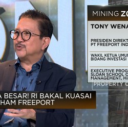 Punya Tambang Bawah Tanah, Freeport Kocek Investasi Rp15,8 T per Tahun
