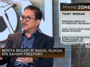 Video: Revisi Aturan Izin Tambang, RI Bisa Kuasai 61% Saham Freeport