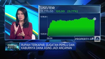 Video: Rupiah Terkapar, Dana Asing Kabur & Gugatan Pemilu Jadi Ancaman