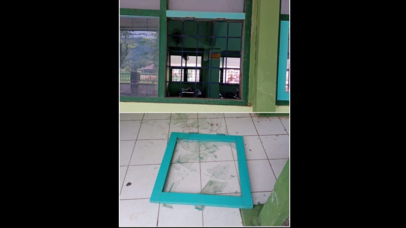 Sejumlah warga berhamburan keluar dari rumah saat Gempa berkekuatan M6,0 mengguncang Kabupaten Tuban, Jawa Timur, pada Jumat (22/3/2024) siang pukul 11.22 WIB. (Dok. Istimewa via Detikcom)