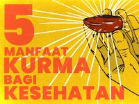 Sering Disebut di Al Quran, Ini 5 Manfaat Kurma Bagi Kesehatan