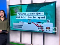 Video: Pertama Dalam Sejarah, PPP Tak Lolos Senayan!