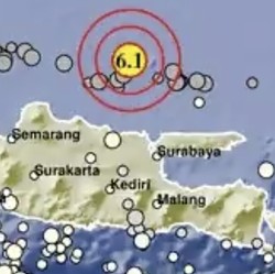 Gempa Jawa Guncang Surabaya Sampai Jogja, Ini Ternyata Pemicunya