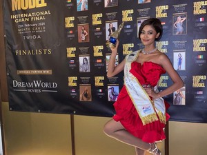 Juarai World Top Model 2024, Vania Agustina Siap Lanjutkan Karier di Milan
