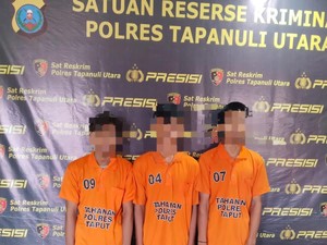Curi Uang Infak Masjid Rp 4,5 Juta untuk Rokok, 3 Remaja di Taput Ditangkap