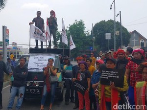 Polisi Sebut Ketua Adat Simalungun Ditangkap karena Kuasai Lahan PT TPL