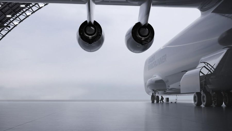 Pesawat terbesar di dunia Radia WindRunner airplane. (Dok. Radia)