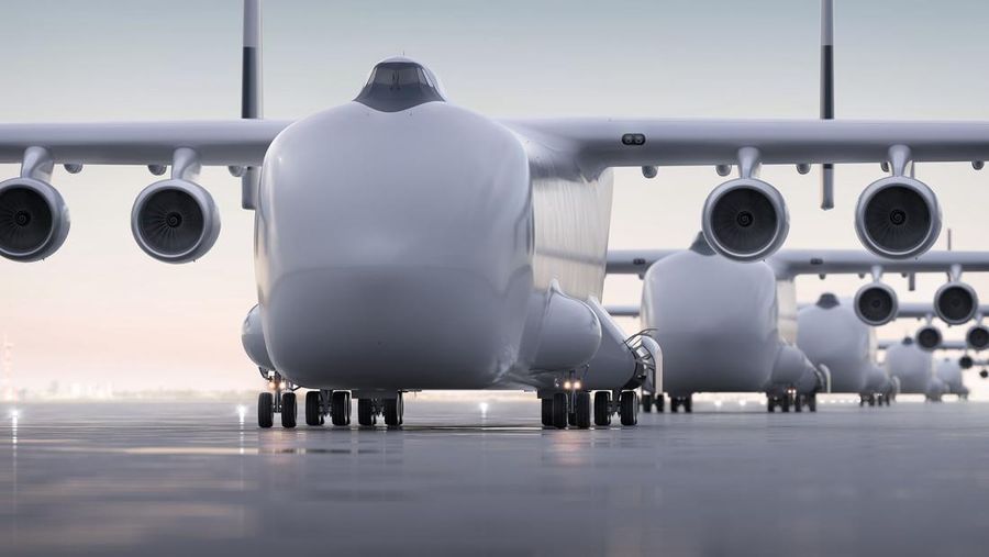 Pesawat terbesar di dunia Radia WindRunner airplane. (Dok. Radia)