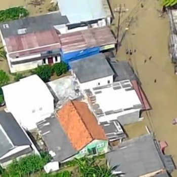 Keanehan di Bekasi, Banjir Datang Padahal Terang Benderang