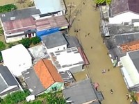 Keanehan di Bekasi, Banjir Datang Padahal Terang Benderang