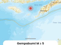 Breaking News: Gempa Besar Guncang NTT Magnitudo 6,1