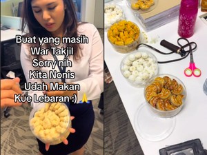 Gercep! Nonis Sudah Berburu Nastar dan Putri Salju untuk Lebaran