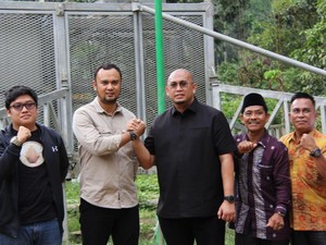 Andre Rosiade Resmikan 2 BTS di Tanjuang Labuah, Targetkan Blankspot Tuntas