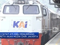 Video: KAI Catat 475 Ribu Penumpang Kereta Akan Mudik Dari Jakarta