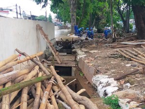 Heru Budi Bantah Banjir di Hek Kramat Jati karena Tanggul Jebol