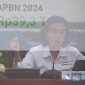 Momen Sri Mulyani Beberkan Realisasi Anggaran IKN Baru Rp2,3 T