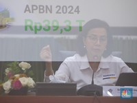 Momen Sri Mulyani Beberkan Realisasi Anggaran IKN Baru Rp2,3 T