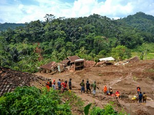 Penampakan Dampak Banjir Bandang-Longsor di Pelosok Bandung Barat