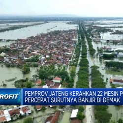 Video: Percepat Surut Banjir Demak, Pemprov Kerahkan 22 Mesin Pompa