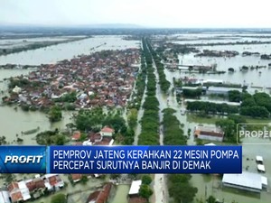 Video: Percepat Surut Banjir Demak, Pemprov Kerahkan 22 Mesin Pompa